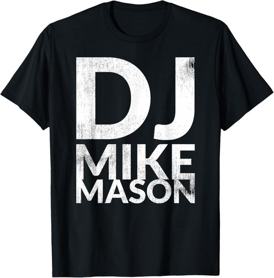 DJ MIke Mason (Official Limited Edition) T-Shirt - T-Shirt | Black