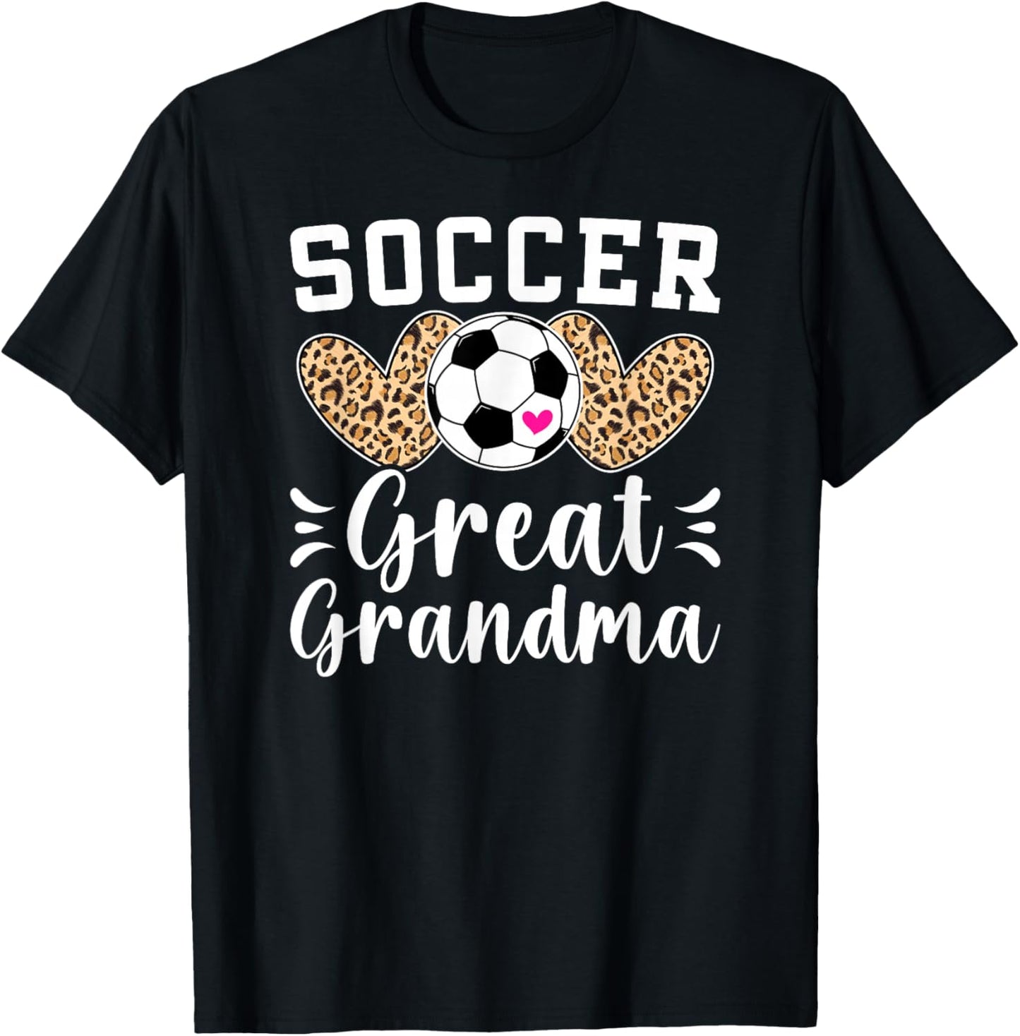 Soccer Great Grandma Of A Soccer Player Great Grandma T-Shirt - T-Shirt | Black