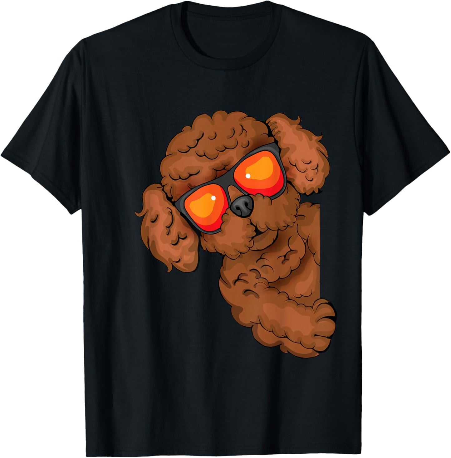Poodle Dog Lover Women Dow Owner Goldendoodle T-Shirt - T-Shirt | Black