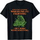 Not Everyone was Kung Fu Fighting I Bet Some were Knitting T-Shirt - T-Shirt | Black