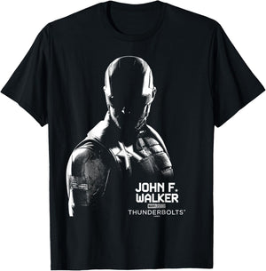 Marvel's Thunderbolts - John F Walker Silhouette T-Shirt - T-Shirt | Black