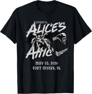 Alice Cooper 2026 Tour Fort Myers T-Shirt - T-Shirt | Black