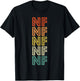 Nf Retro Vintage T-Shirt - T-Shirt | Black
