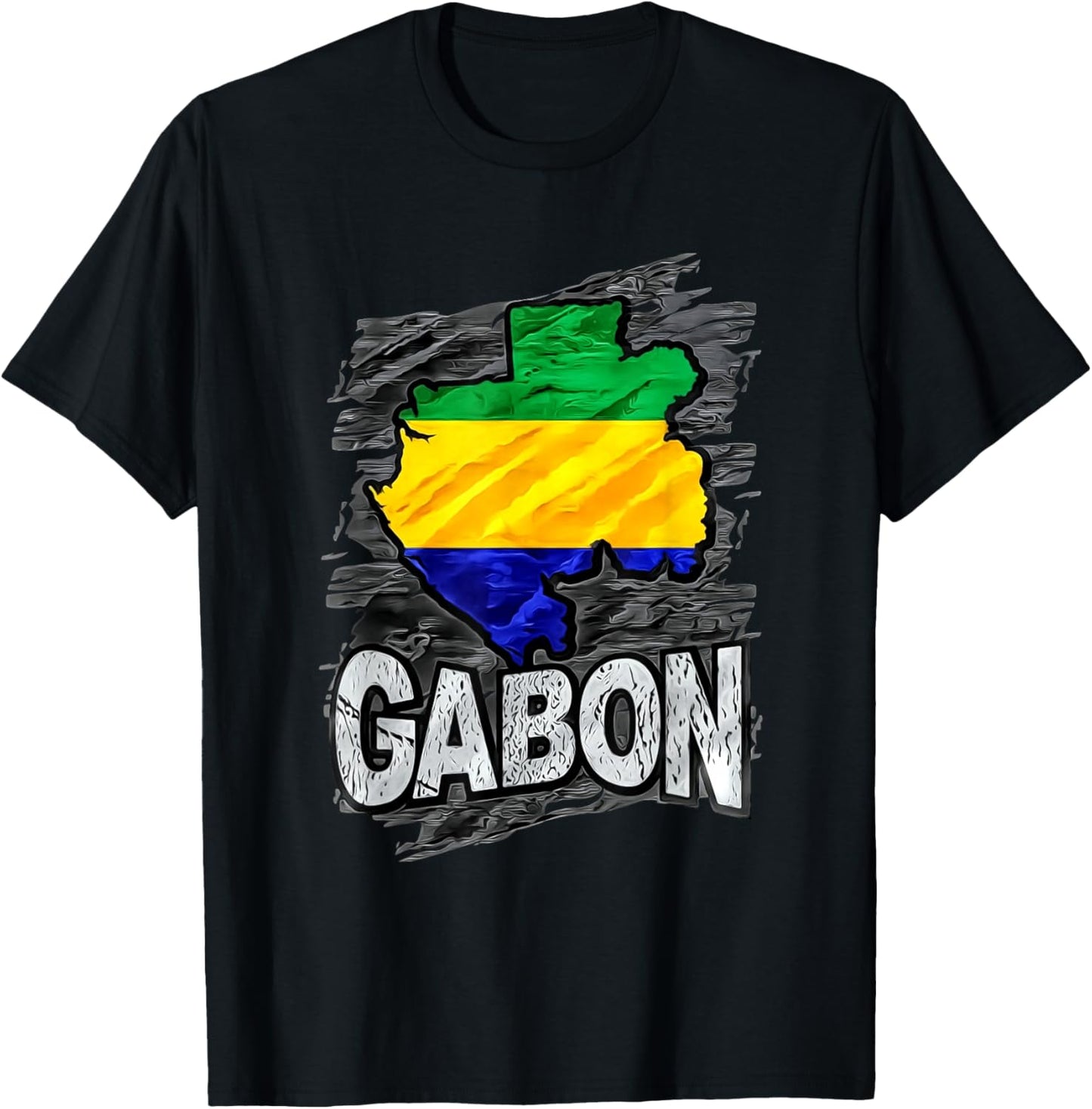 Gabon T-Shirt - T-Shirt | Black