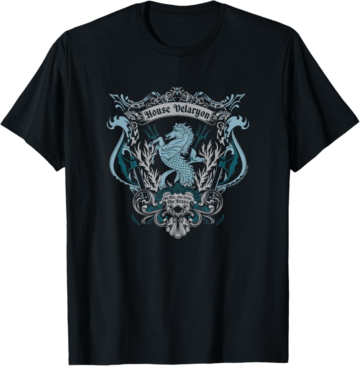 Game of Thrones House Velaryon T-Shirt - T-Shirt | Black