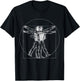 Vitruvian Man Accordionist Perfect Harmony Man , Black, S T-Shirt - T-Shirt | Black