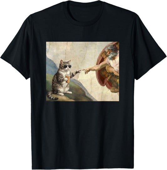 Tabby Cats Funny Tabby Cat T-Shirt - T-Shirt | Black