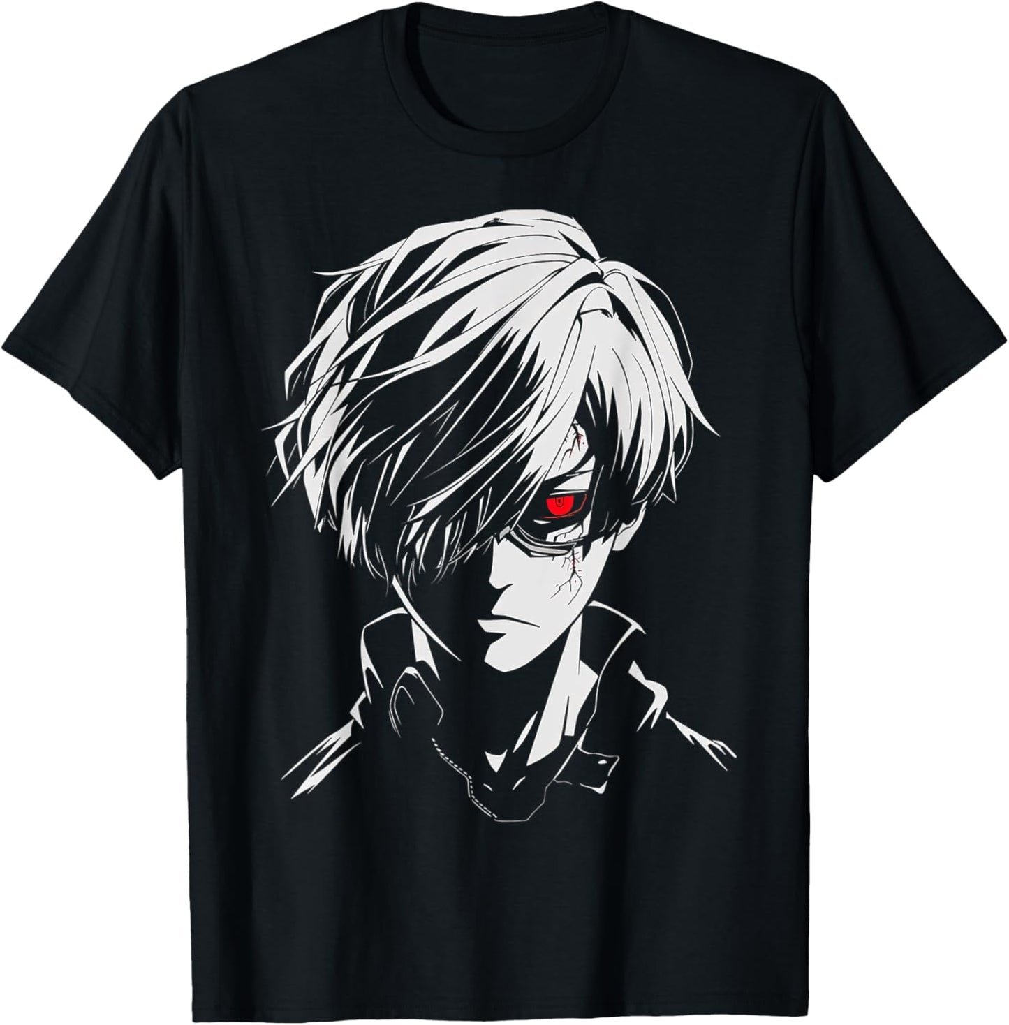 Anime Manga Graphic Art Anime T-Shirt - T-Shirt | Black