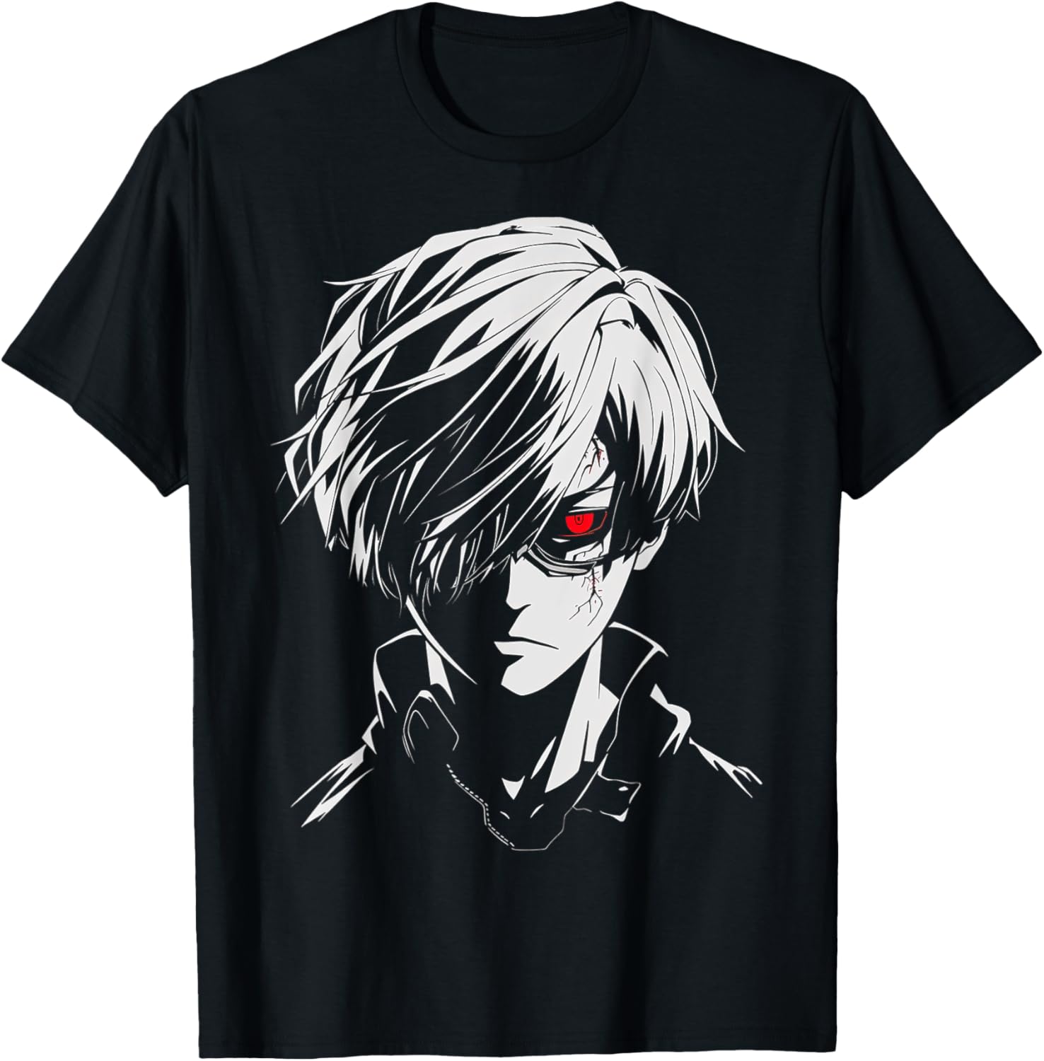 Anime Manga Graphic Art Anime T-Shirt - T-Shirt | Black