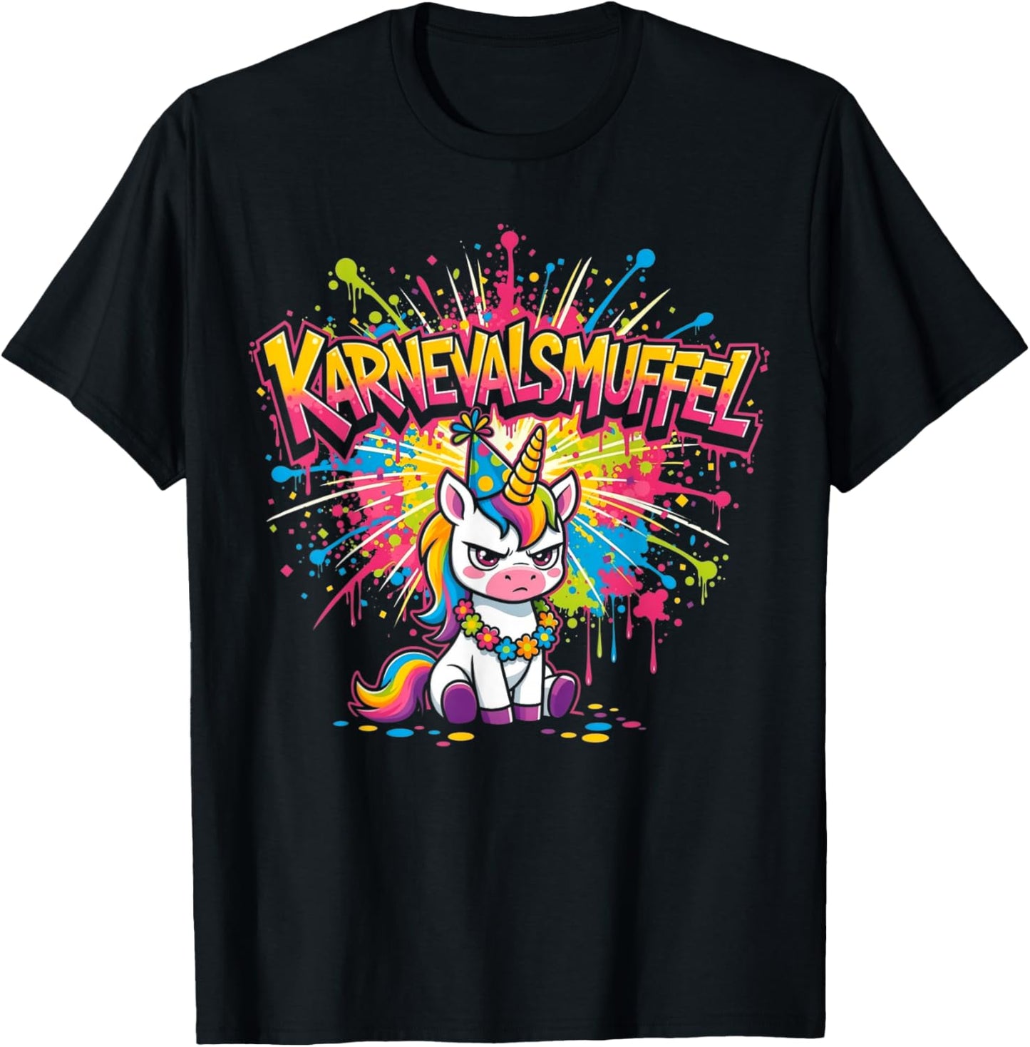 Carnival Costume Replacement Partner Funny Muffle Anti Against Cool T-Shirt - T-Shirt | Black
