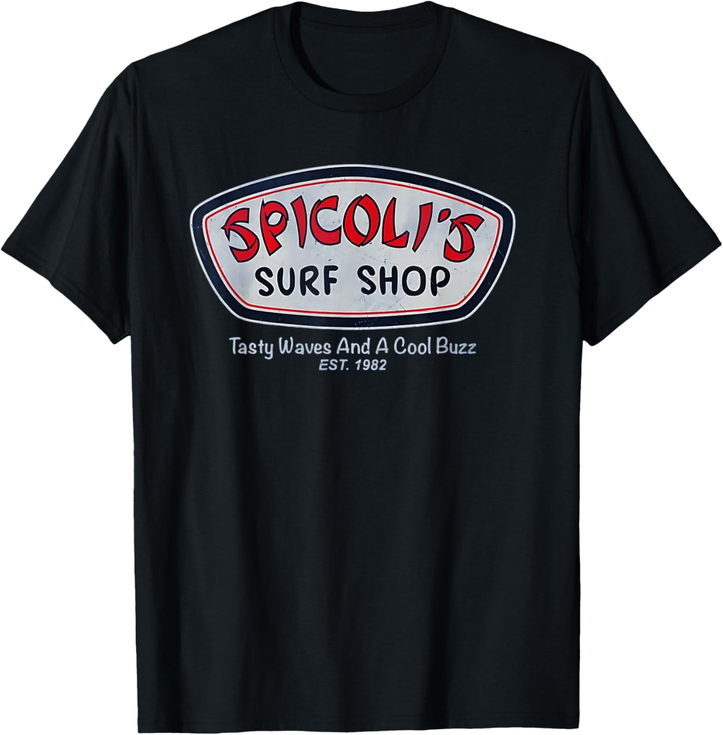 Summer surf Shop Retro 90s T-Shirt - T-Shirt | Black