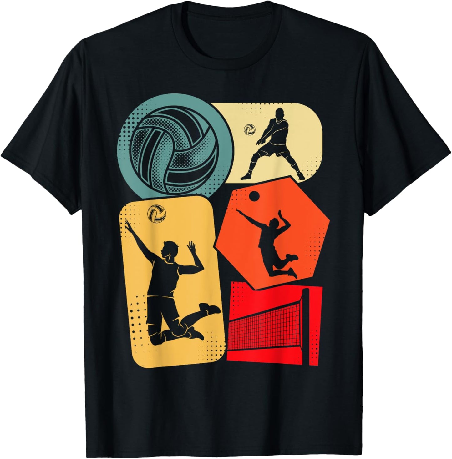 Volleyball Boys Youth T-Shirt - T-Shirt | Black