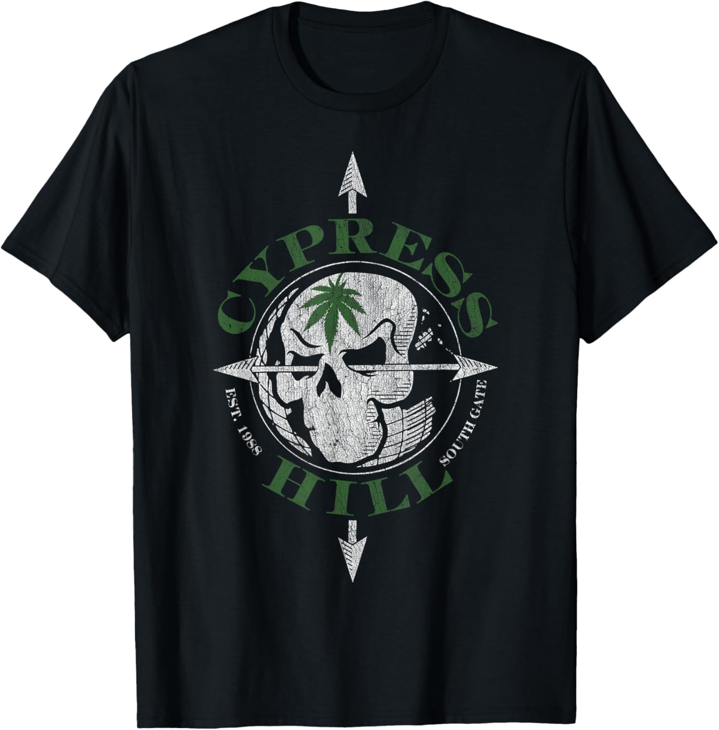 Cypress Hill Kronologik T-Shirt - T-Shirt | Black