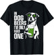 Hundebier St. Patty's Shamrock Lustiger St. Patrick's Day T-Shirt - T-Shirt | Black