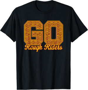 Roosevelt Rough Riders GO! School Pride T-Shirt - T-Shirt | Black