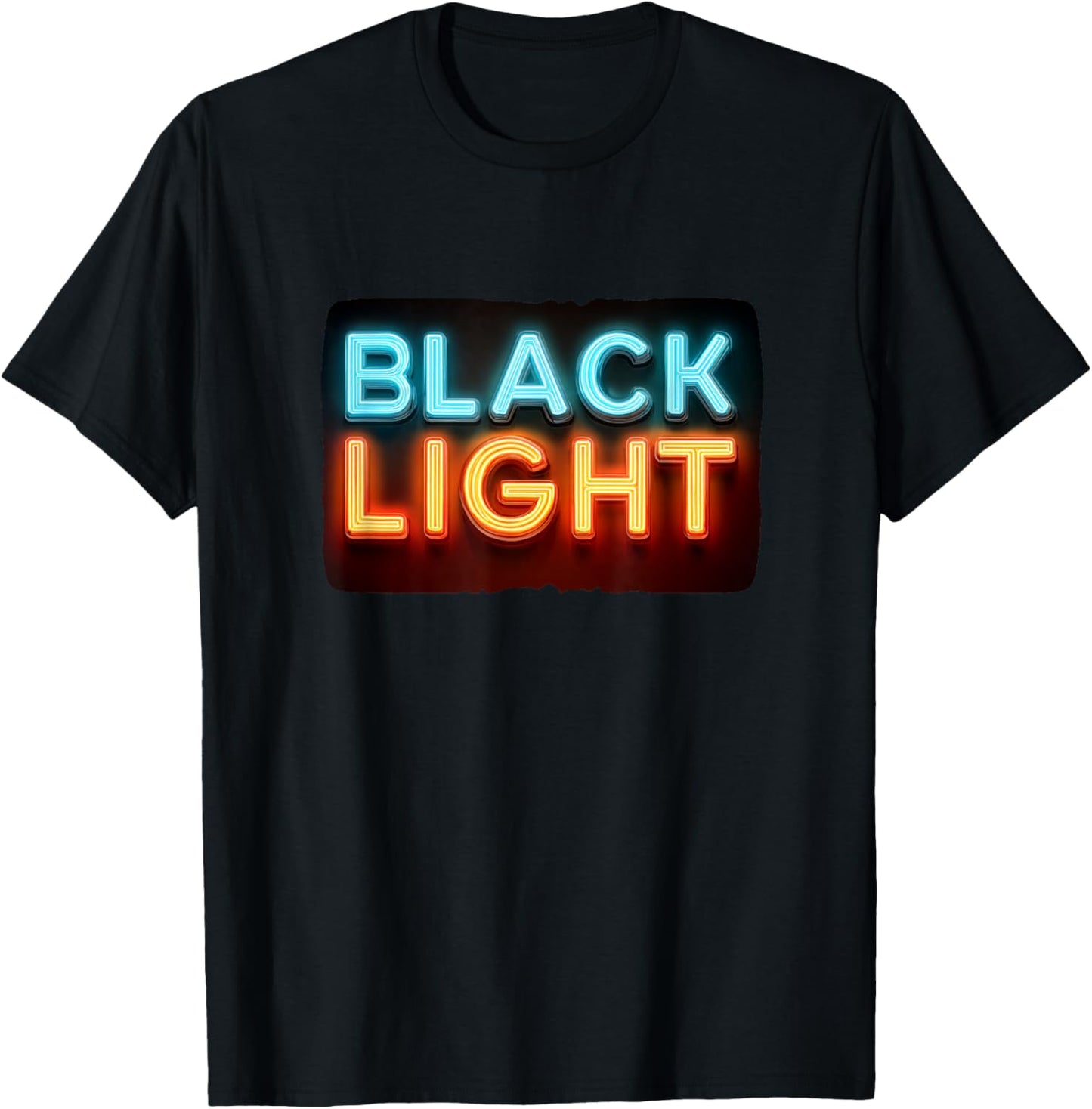 Cool Black Light Statement Costume for Boys and Girls T-Shirt - T-Shirt | Black
