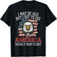 I May Be Old But I Got to See America Funny Saying Men Women T-Shirt - T-Shirt | Black