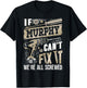 If MURPHY Can't Fix It We're All Screwed Vintage Family Name T-Shirt - T-Shirt | Black