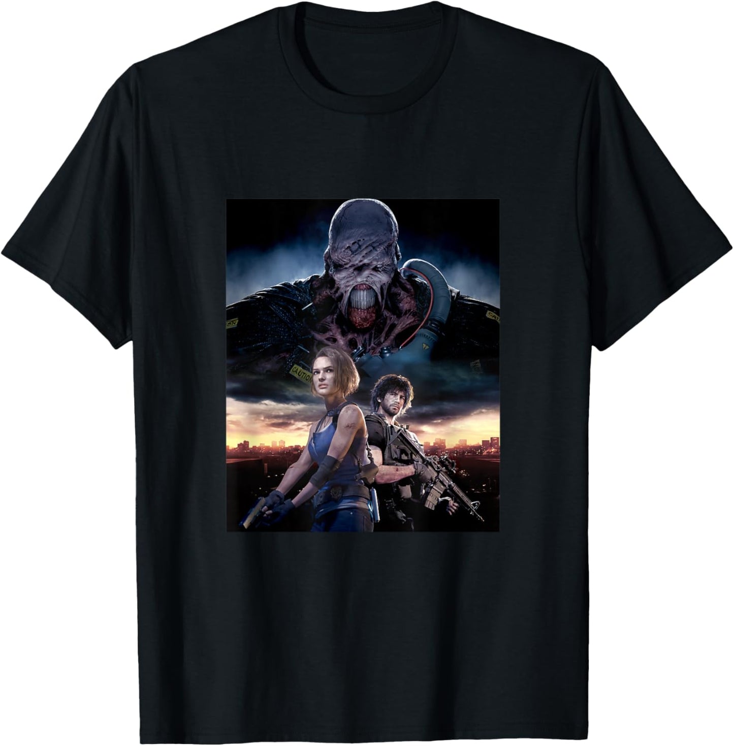Resident Evil 3 Main Art FP T-Shirt - T-Shirt | Black