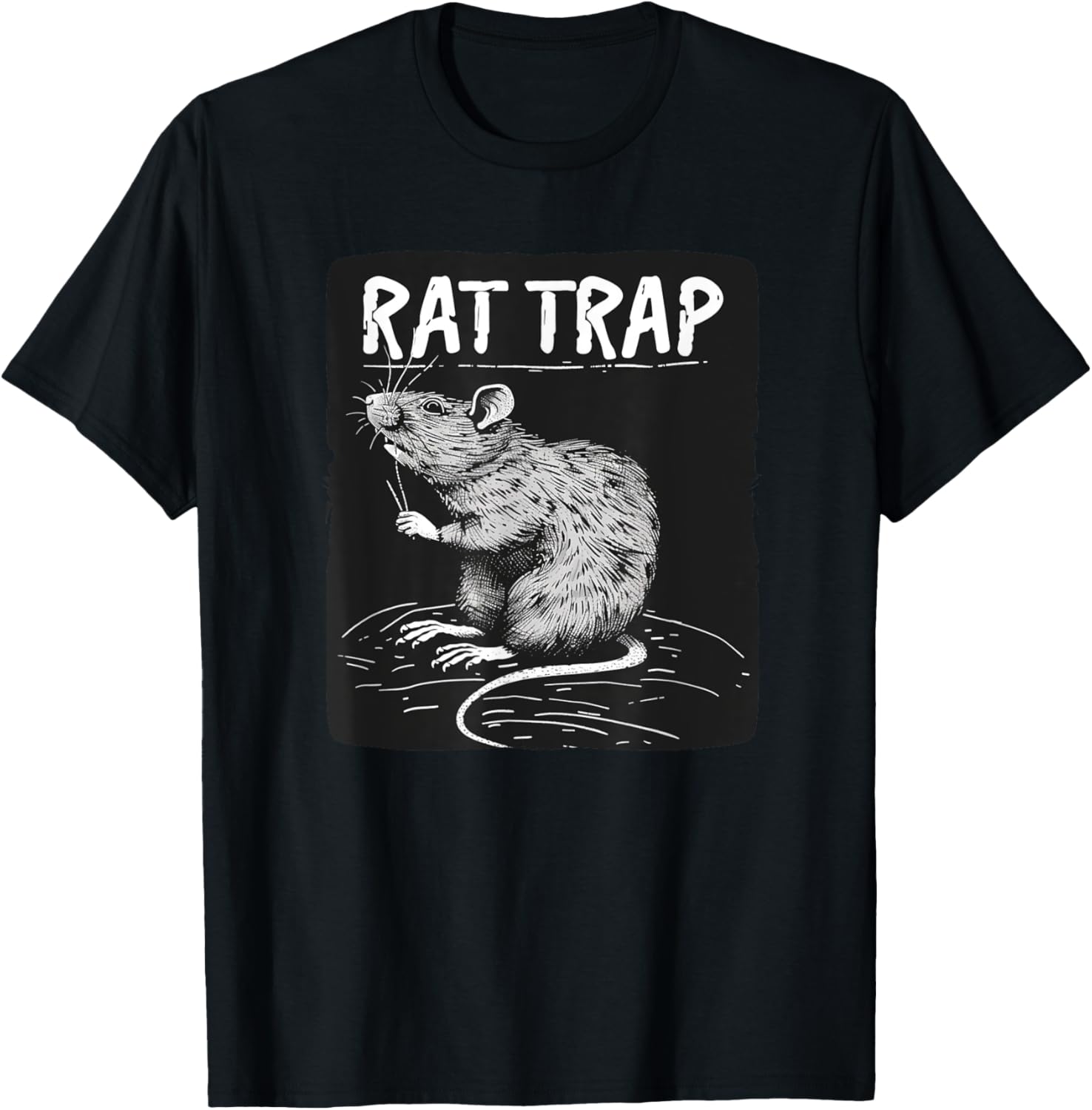Awesome Rodent Trap Costume for Rat Trap Saying Lovers T-Shirt - T-Shirt | Black