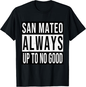 San Mateo Funny California Souvenir Vintage T-Shirt - T-Shirt | Black