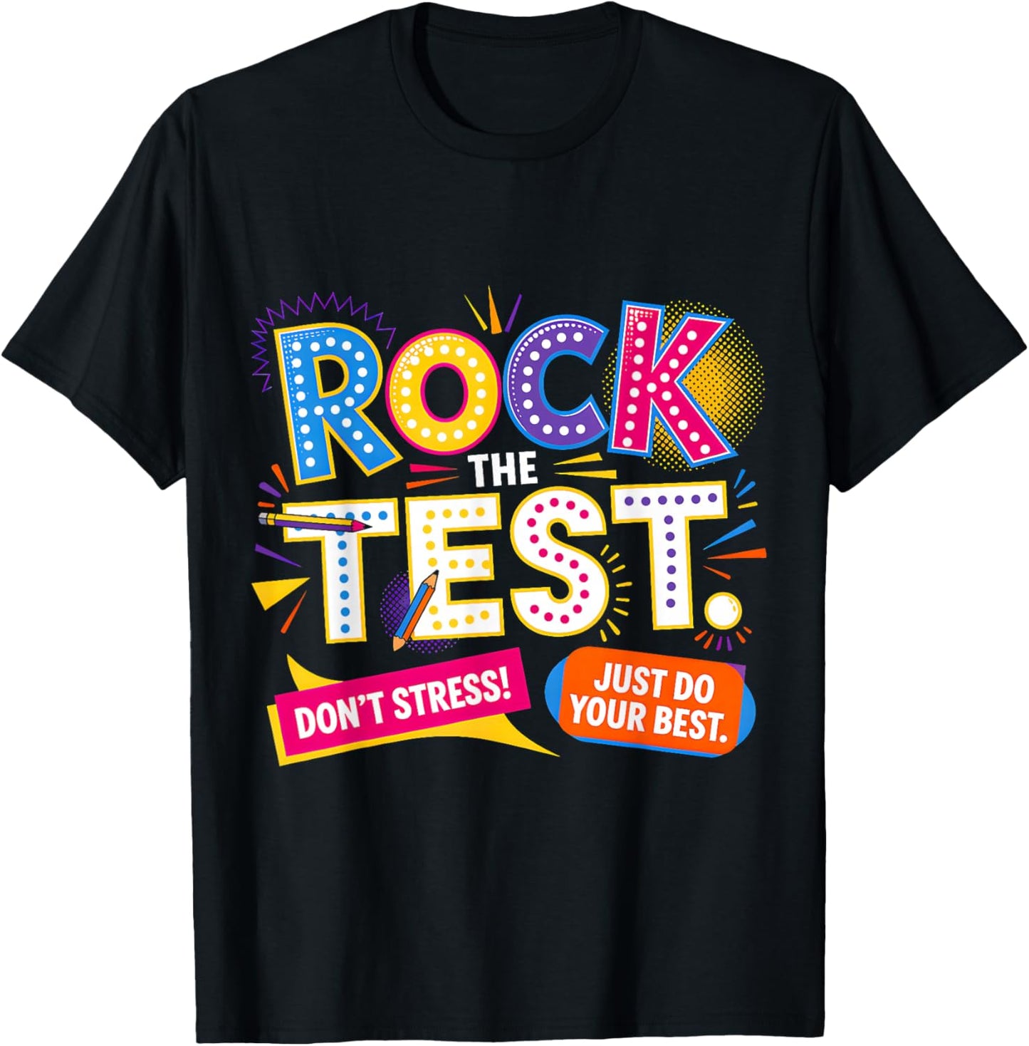 You Got This Test Day Teacher Kids Testing Day Do The Math T-Shirt - T-Shirt | Black