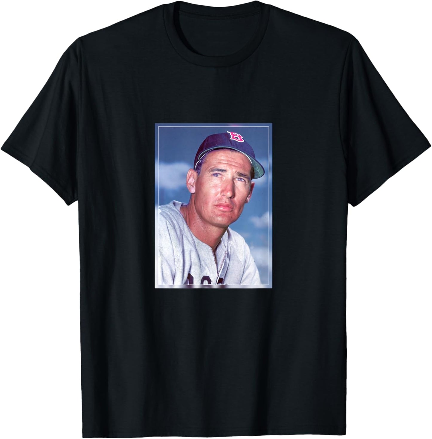 Ted Williams_Baseball_020 T-Shirt - T-Shirt | Black