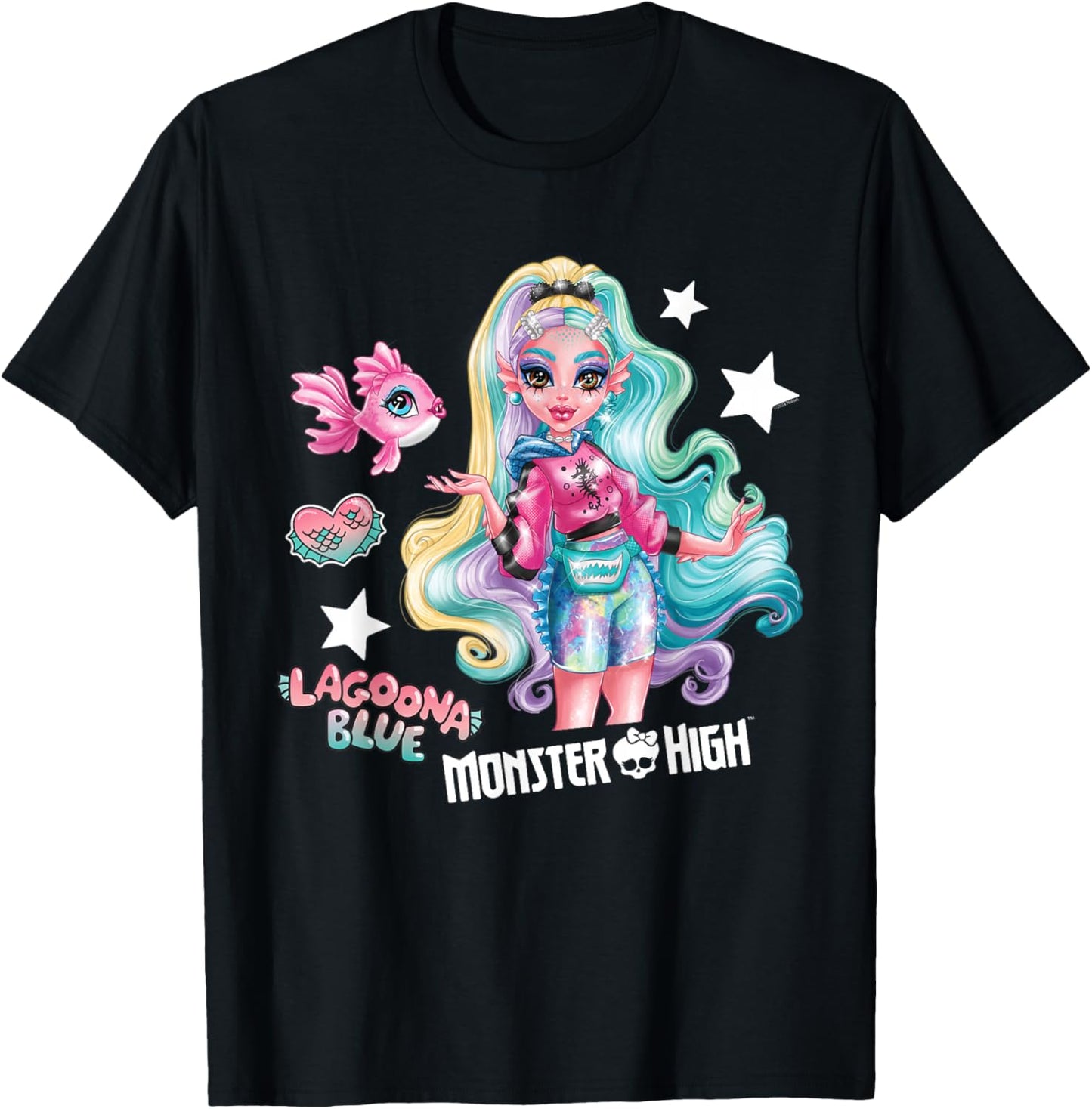 Monster High - Lagoona Blue T-Shirt - T-Shirt | Black