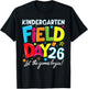 Kindergarten Field Day 2026 Let The Games Begin Teacher Kid T-Shirt - T-Shirt | Black