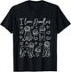 I Love Doodles Doodle Dog Design T-Shirt - T-Shirt | Black