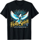 Holy Spirit I Love Jesus Christ Catholic Christian Faith T-Shirt - T-Shirt | Black