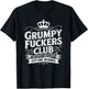 Grumpy Fuckers Club, 100% Bitter Lifetime Member T-Shirt - T-Shirt | Black