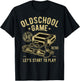 Vintage Retro 80er Jahre Old School Videospiel Stuff für Gamer T-Shirt - T-Shirt | Black