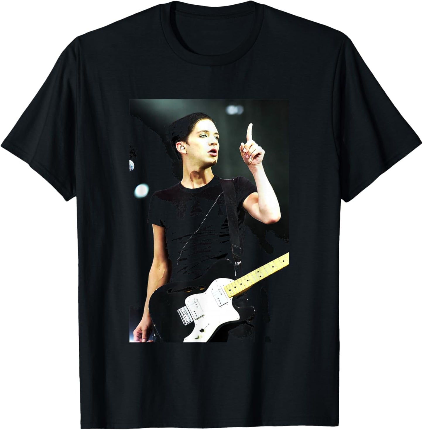 Placebo Brian Molko T Im Park Black Market Music 2001 T-Shirt - T-Shirt | Black