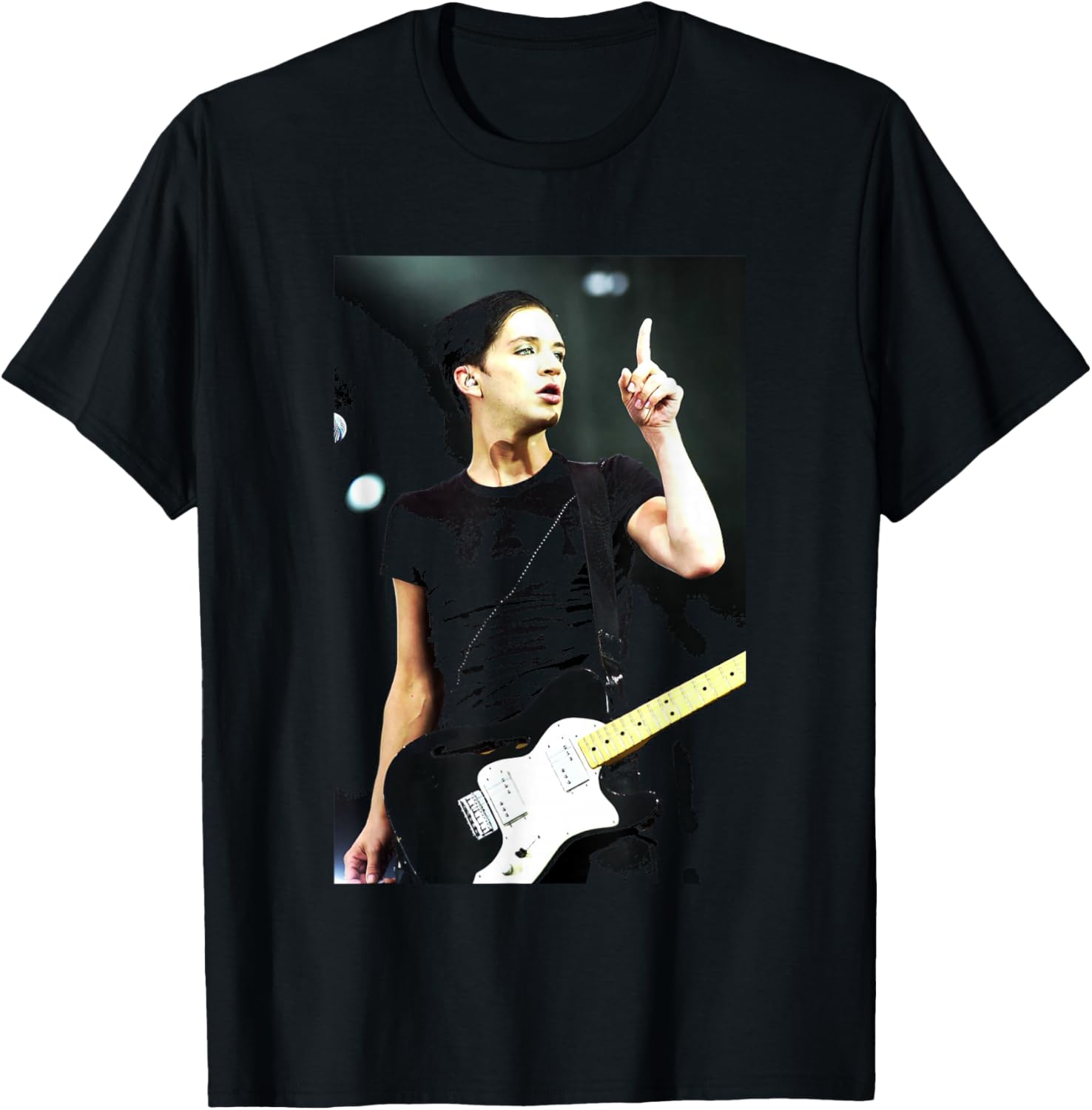 Placebo Brian Molko T Im Park Black Market Music 2001 T-Shirt - T-Shirt | Black