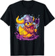 Rubber Duck Rubber Duckie Viking Duck Viking Helmet Vikings T-Shirt - T-Shirt | Black