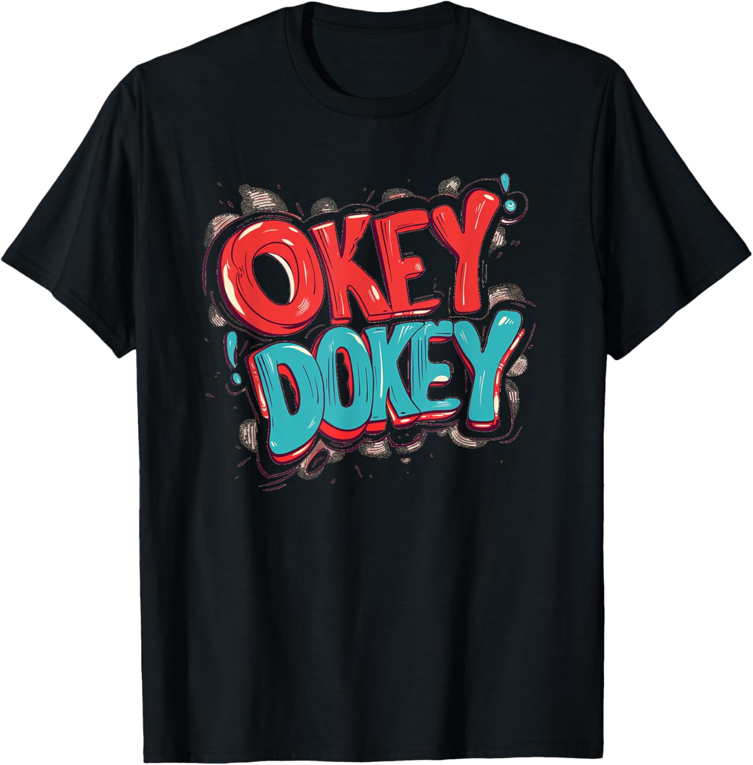 Cool Okey Dokey Costume T-Shirt - T-Shirt | Black