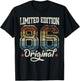 40th Birthday Man Woman 40 Years 1986 Decorative Gift Funny T-Shirt - T-Shirt | Black
