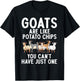 Cool Goat Design Women Goat Themed Pygmy Goat Lover T-Shirt - T-Shirt | Black