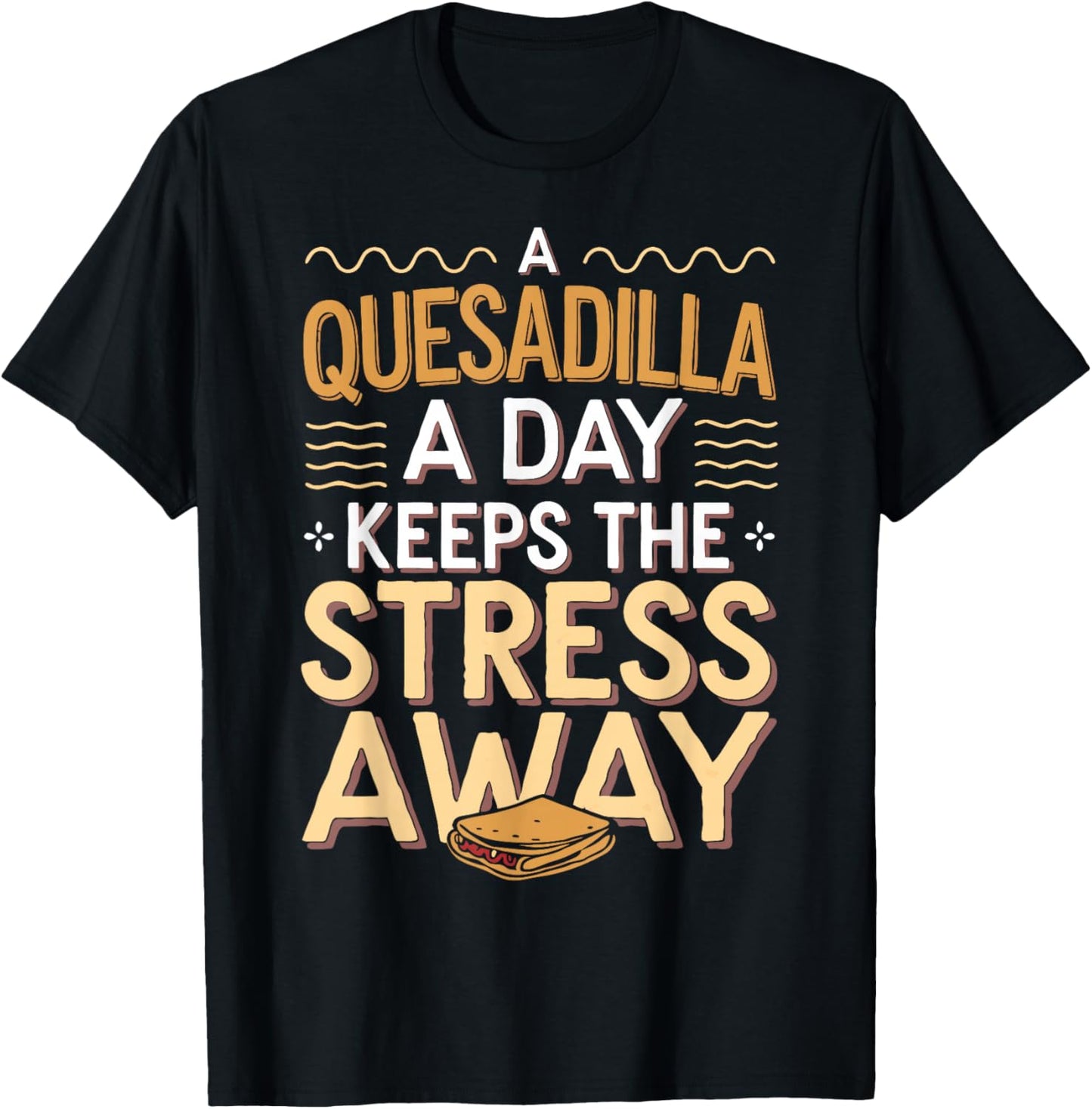 Funny Quesadilla T-Shirt - T-Shirt | Black
