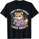 I Don't Have a Gender I Have Anxiety Non Binary T-Shirt - T-Shirt | Black
