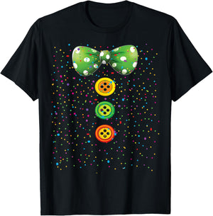 Clown Carnival Costume Clown Costume Clown Fancy Dress Confetti T-Shirt - T-Shirt | Black