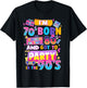 I'm 70s Born Raised In The 80s And Got To Party In The 90's T-Shirt - T-Shirt | Black