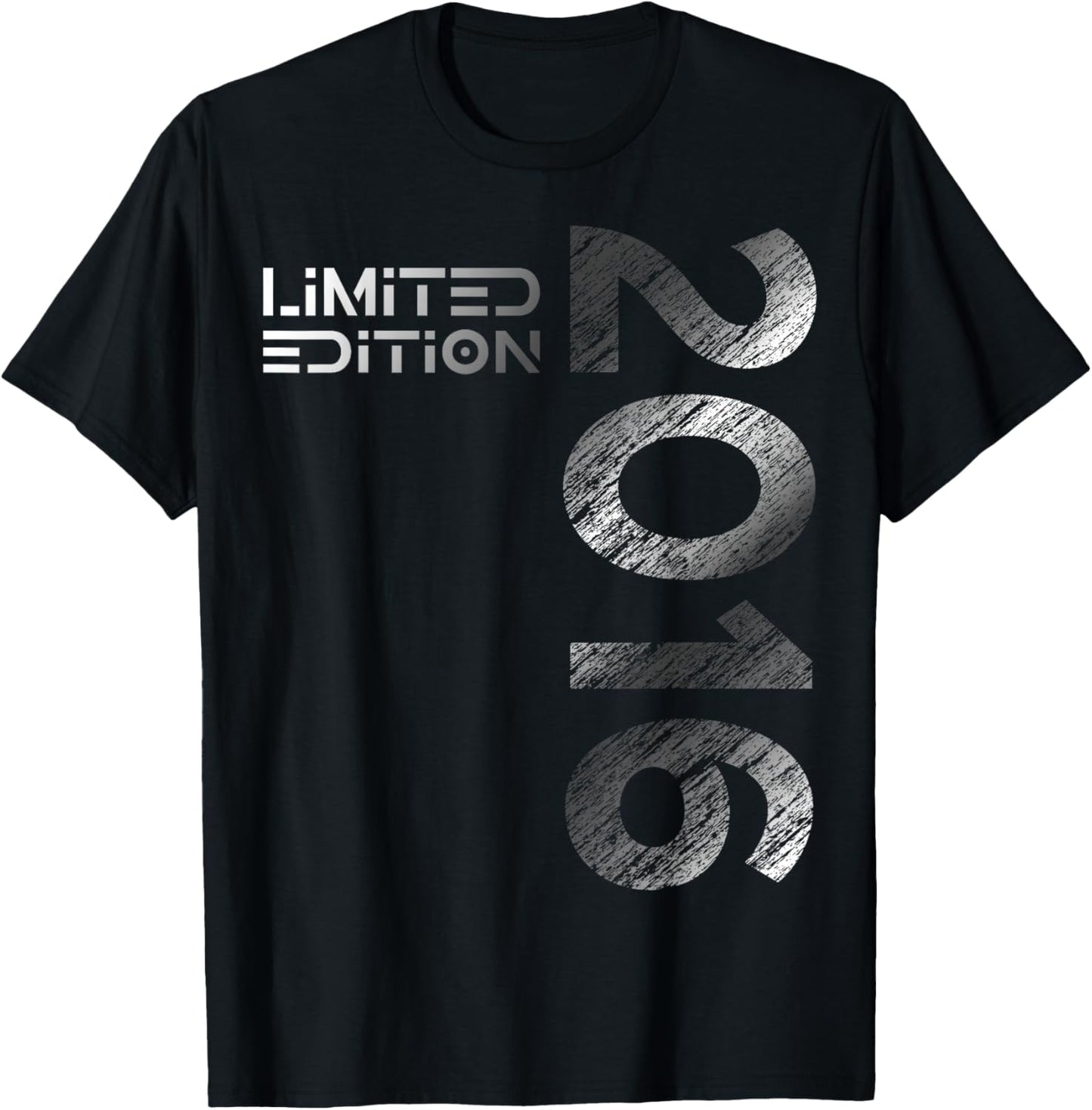 Limited Edition Vintage 2016 Boy Girl 10th Birthday T-Shirt - T-Shirt | Black