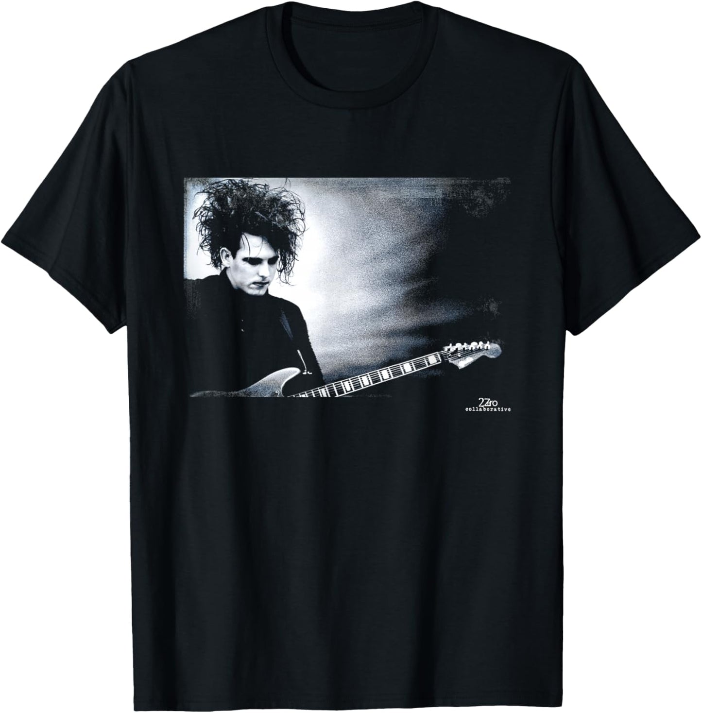 Robert Smith The Cure Live Disintegration Era Phil Nicholls T-Shirt - T-Shirt | Black