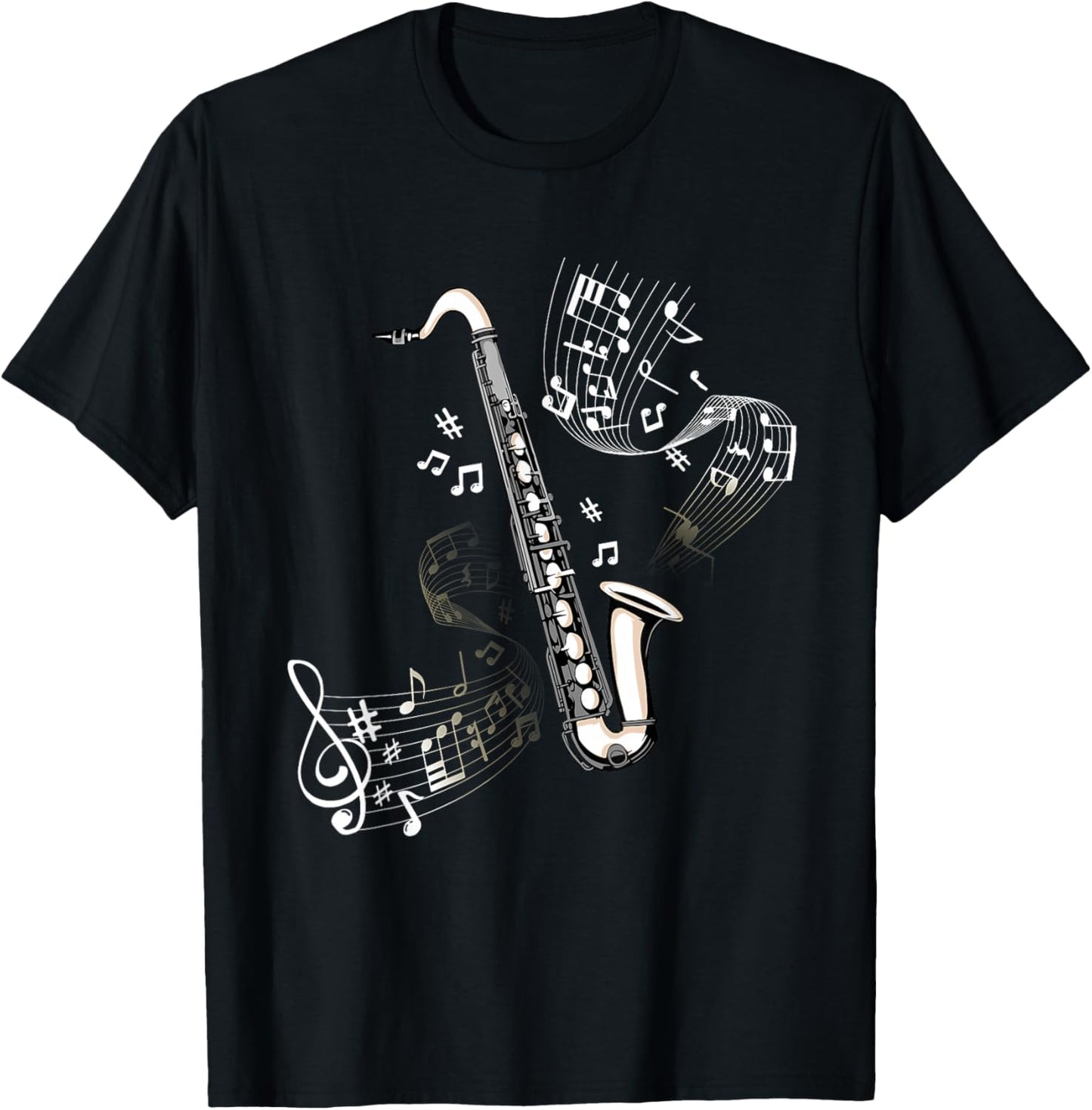 Bass Clarinet Player Orchestral Band Children Bass Clarinet T-Shirt - T-Shirt | Black