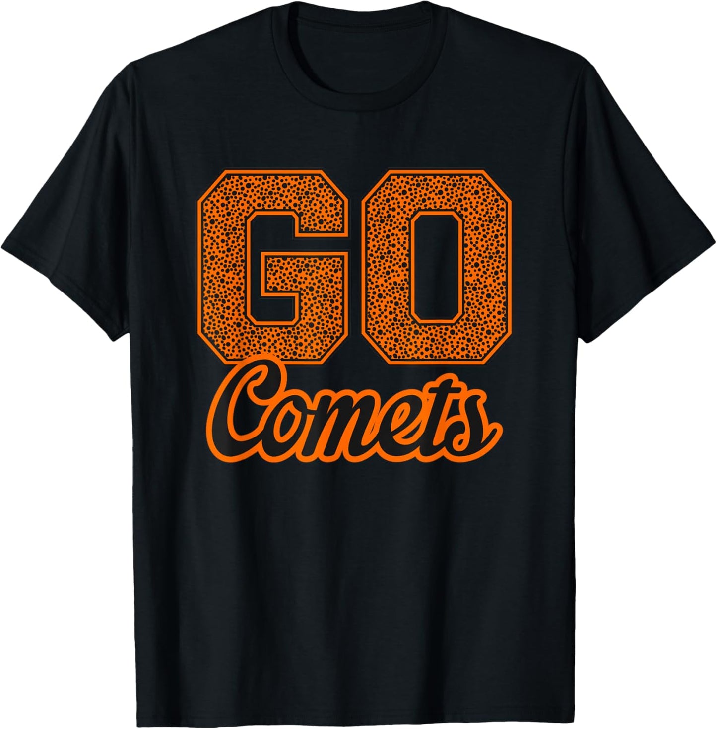 Jonesville Comets GO! School Pride T-Shirt - T-Shirt | Black