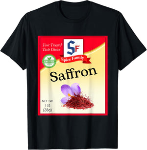 Saffron Condiment Costume Holiday Spice Costumes T-Shirt - T-Shirt | Black