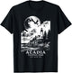Acadia National Park Maine Vacation Souvenir Outdoors T-Shirt - T-Shirt | Black