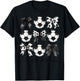 Soccer Mama Shirt Coquette Bow Soccer Mom T-Shirt - T-Shirt | Black
